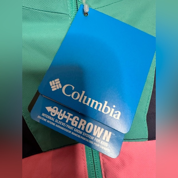 Columbia youth Colorblock Jacket. NWT.  Youth size XL (18/20) - Picture 4 of 9
